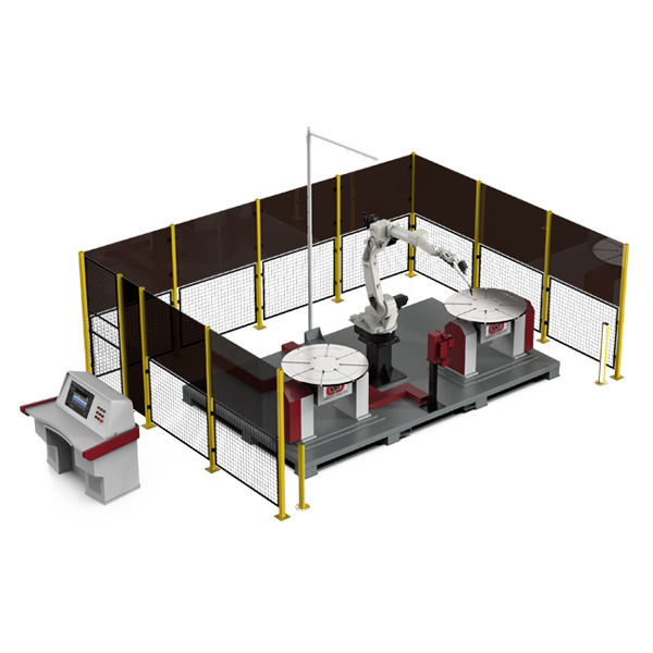 The BW series robotic welding workstation